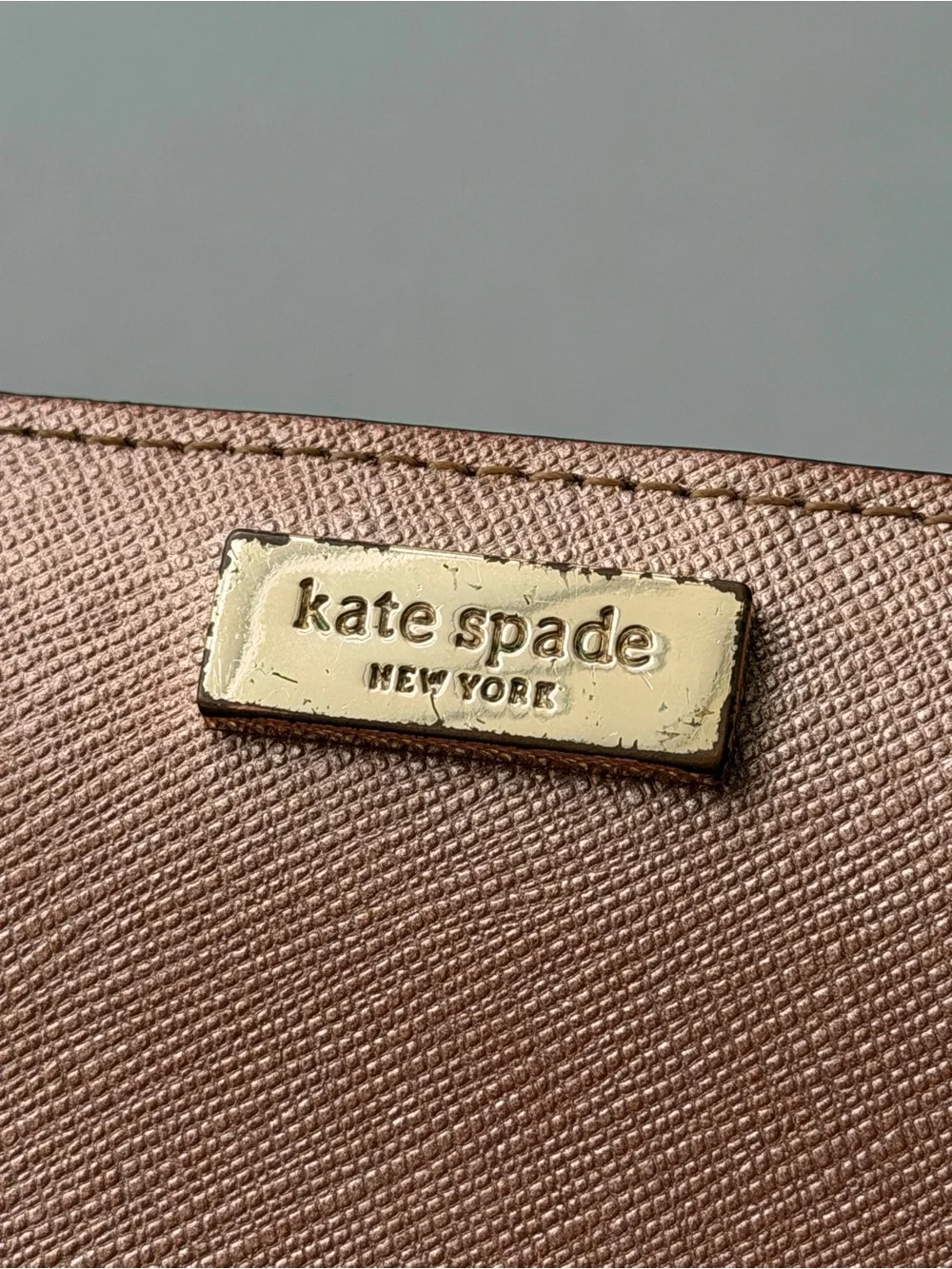 Kate Spade Rose Gold Wallet